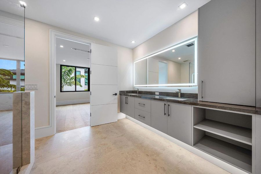 Furnished interior view inside a new home in , Boca Raton (Image 8).