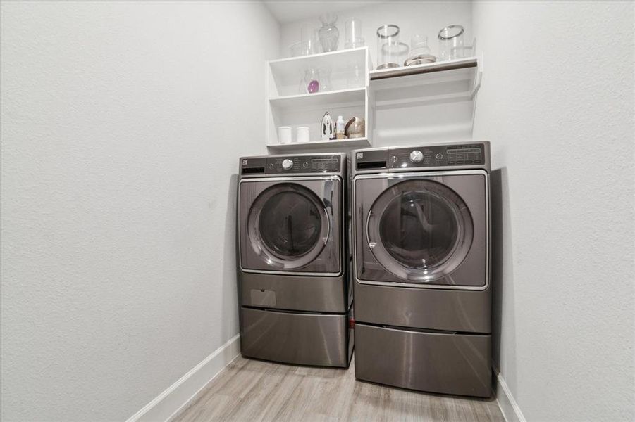 Close-up of interior finishes inside a home in , Little Elm (Image 18).