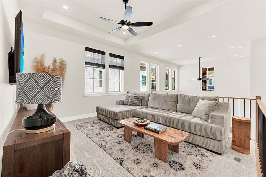 Furnished interior view inside a new home in , Frisco (Image 8).