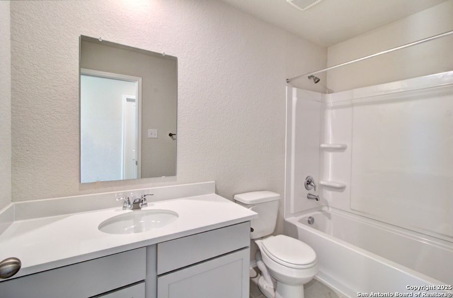 Furnished interior view inside a new home in Prairie Green, Converse (Image 8). Furnished interior view inside a new home in Prairie Green, Converse (Image 8).