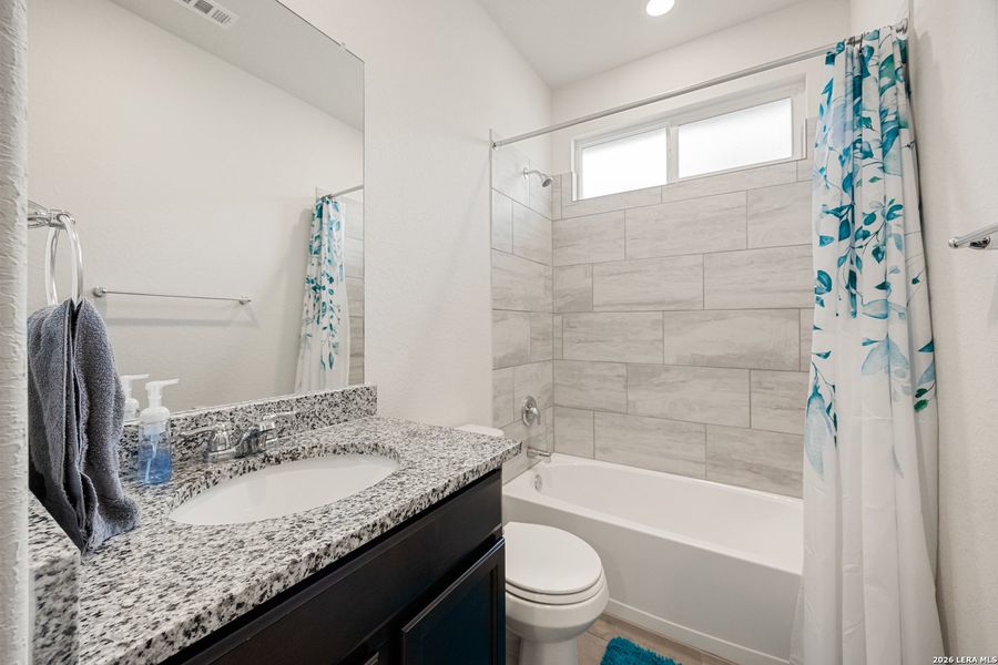 Furnished interior view inside a new home in Riverstone at Westpointe, San Antonio (Image 15).