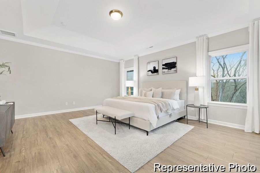 Furnished interior view inside a new home in , Ravenel (Image 15).