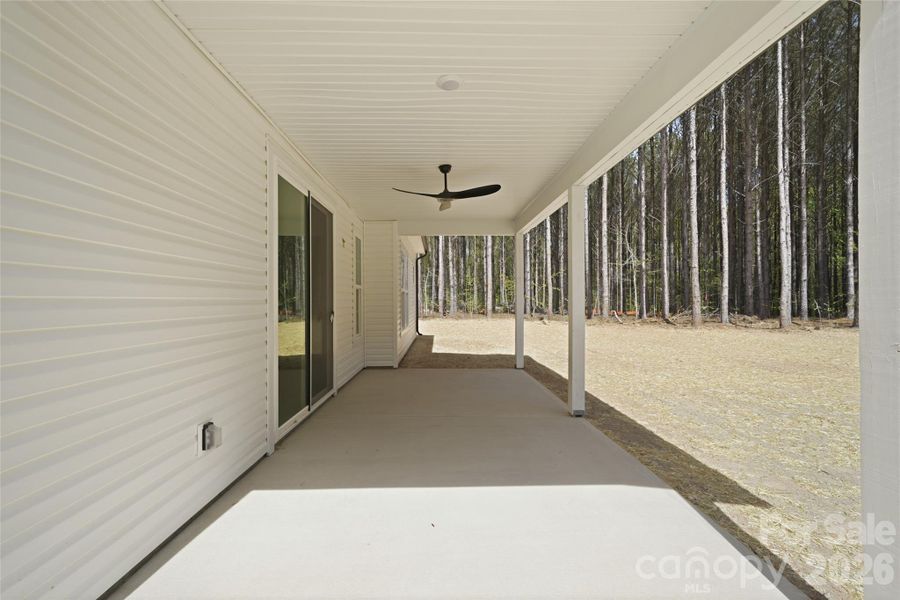 Exterior details and patio area of a home in , York (Image 17).