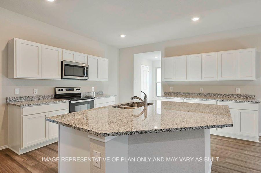 Furnished interior view inside a new home in Liberty Village, Brenham (Image 6).