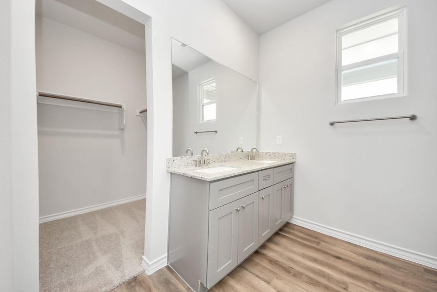 Furnished interior view inside a new home in The Enclave at Spring Branch, Conroe (Image 16).