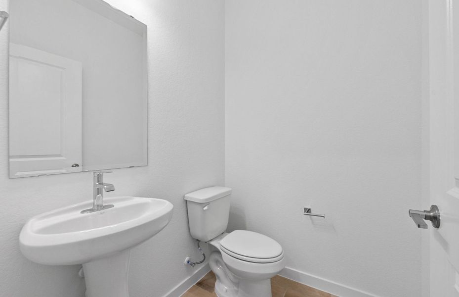 Furnished interior view inside a new home in Wolf Ranch, Georgetown (Image 13). Furnished interior view inside a new home in Wolf Ranch, Georgetown (Image 13).