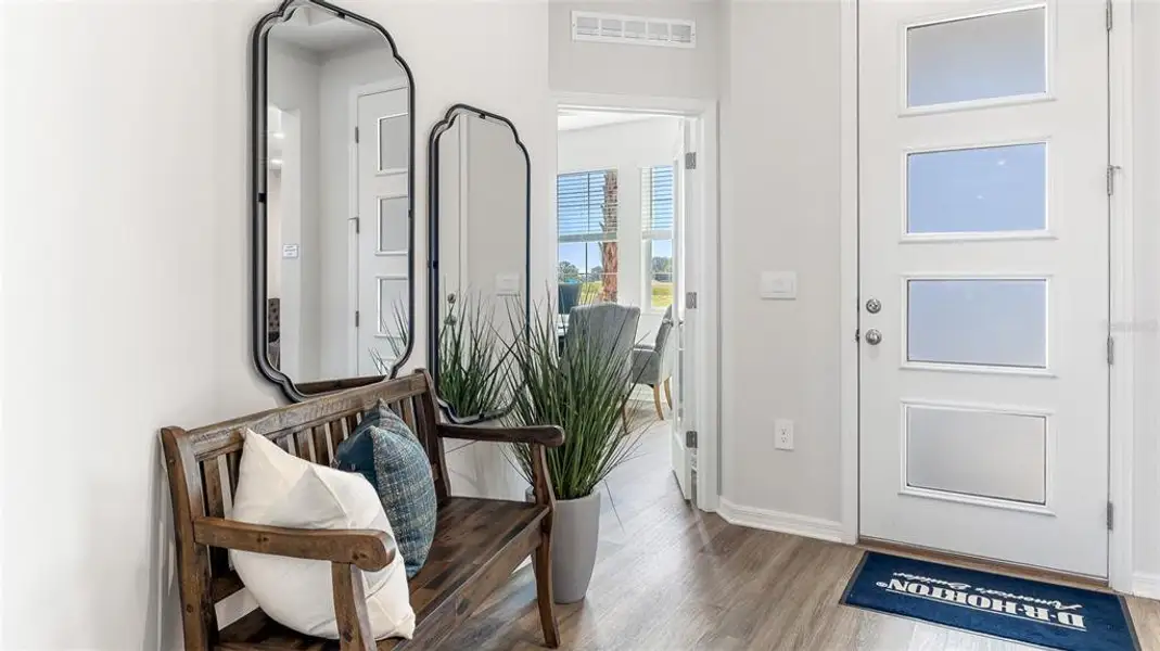 Furnished interior view inside a new home in Oakfield Trails, Parrish (Image 13). Furnished interior view inside a new home in Oakfield Trails, Parrish (Image 13).