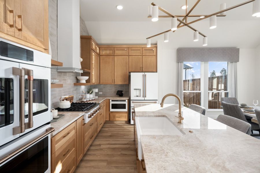 Representative furnished interior of a home built from the Jackson by UnionMain Homes in Cambridge Crossing, Celina (Image 20).