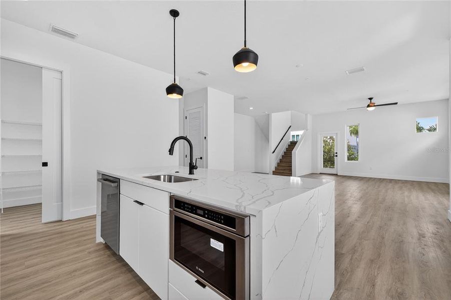 Furnished interior view inside a new home in , St. Petersburg (Image 12).