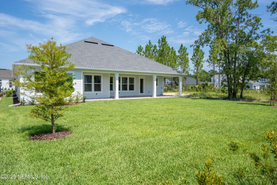 Exterior details and patio area of a home in SilverLeaf, St. Augustine (Image 2). Exterior details and patio area of a home in SilverLeaf, St. Augustine (Image 2).