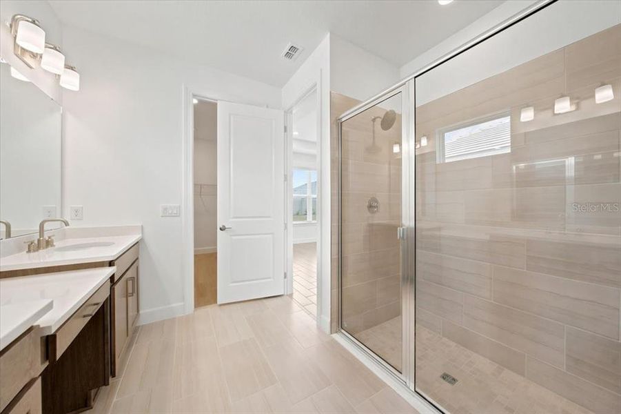 Furnished interior view inside a new home in , Palmetto (Image 17).