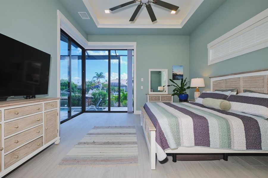 Furnished interior view inside a new home in , Punta Gorda (Image 13).