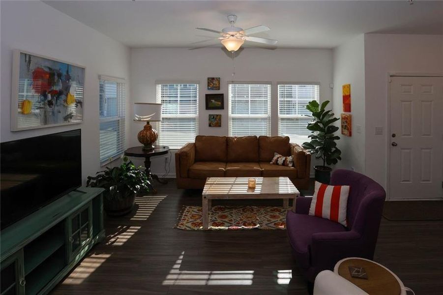 Furnished interior view inside a new home in Laurelwood, Douglasville (Image 7).
