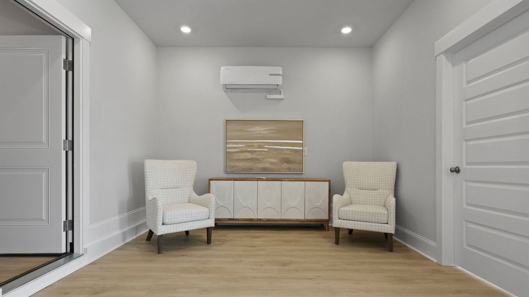 Representative furnished interior of a home built from the CAMDEN by D.R. Horton in Berkeley Bay, Ridgeville (Image 18).
