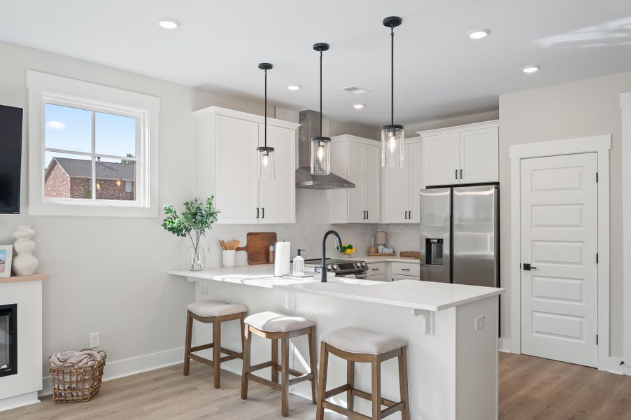 Furnished interior view inside a new home in Founder's Park, Summerville (Image 16).