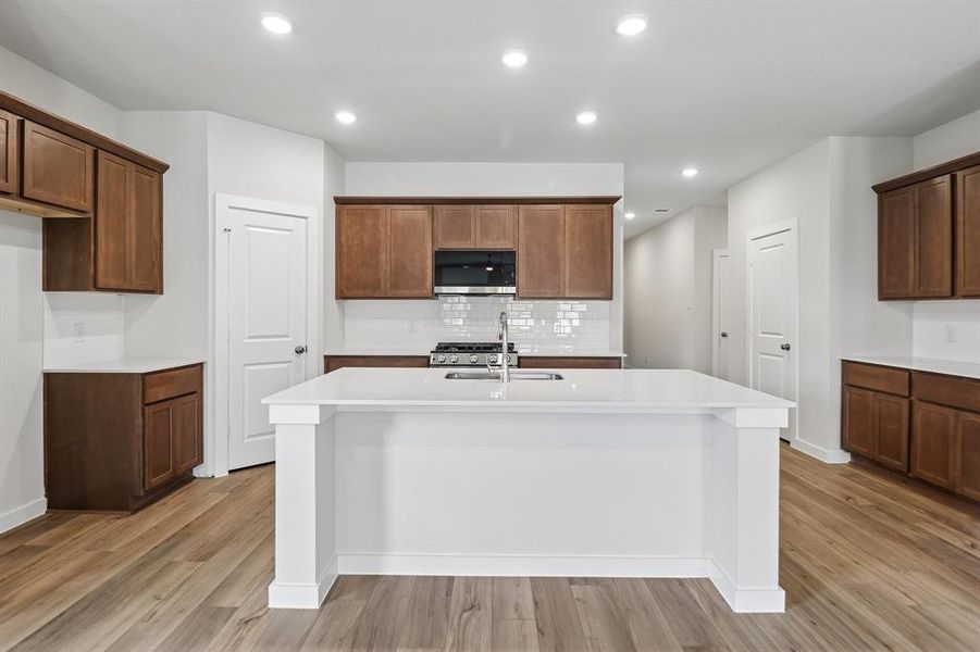 Furnished interior view inside a new home in Overland Grove, Forney (Image 7).