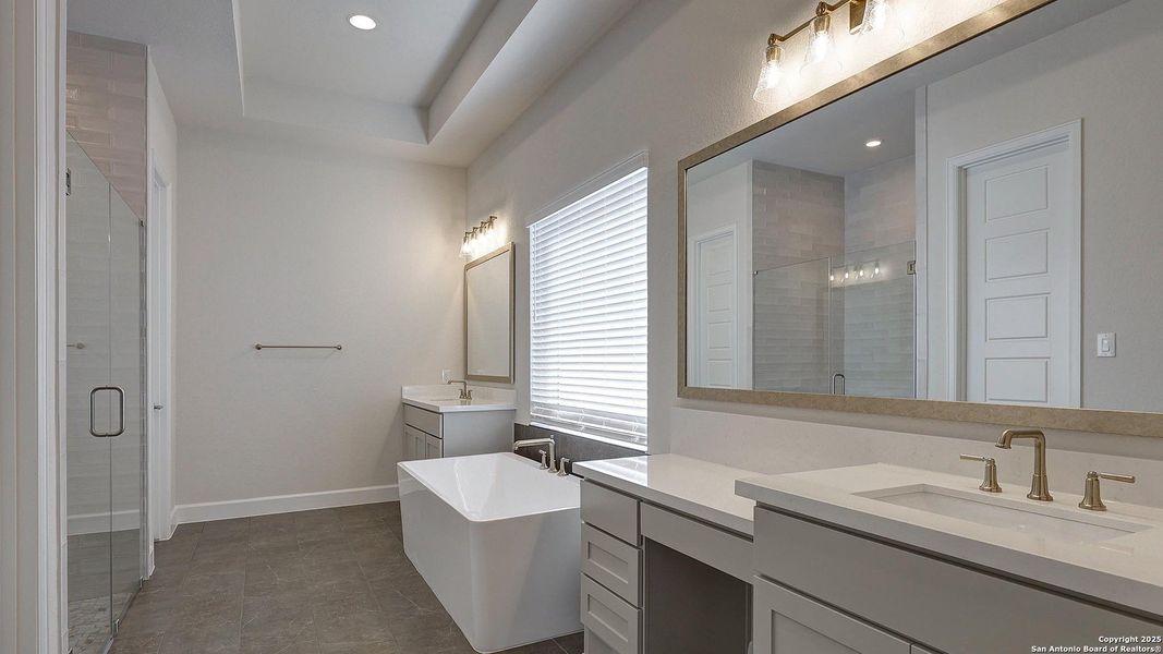 Furnished interior view inside a new home in Esperanza 80', Boerne (Image 9). Furnished interior view inside a new home in Esperanza 80', Boerne (Image 9).