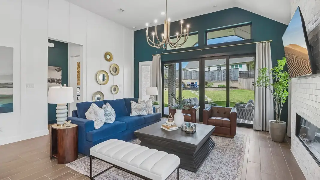 Representative furnished interior of a home built from the Lauren by Chesmar Homes in Crescent Bluff, Georgetown (Image 7). Representative furnished interior of a home built from the Lauren by Chesmar Homes in Crescent Bluff, Georgetown (Image 7).