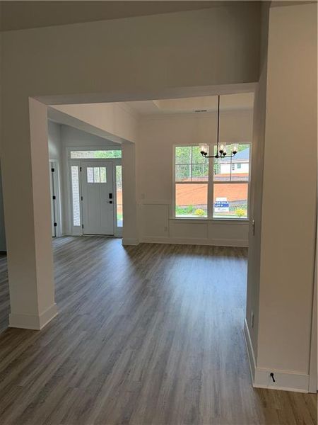 Spacious, unfurnished interior of a new home in The Fields of Walnut Creek, Pendergrass (Image 11). Spacious, unfurnished interior of a new home in The Fields of Walnut Creek, Pendergrass (Image 11).