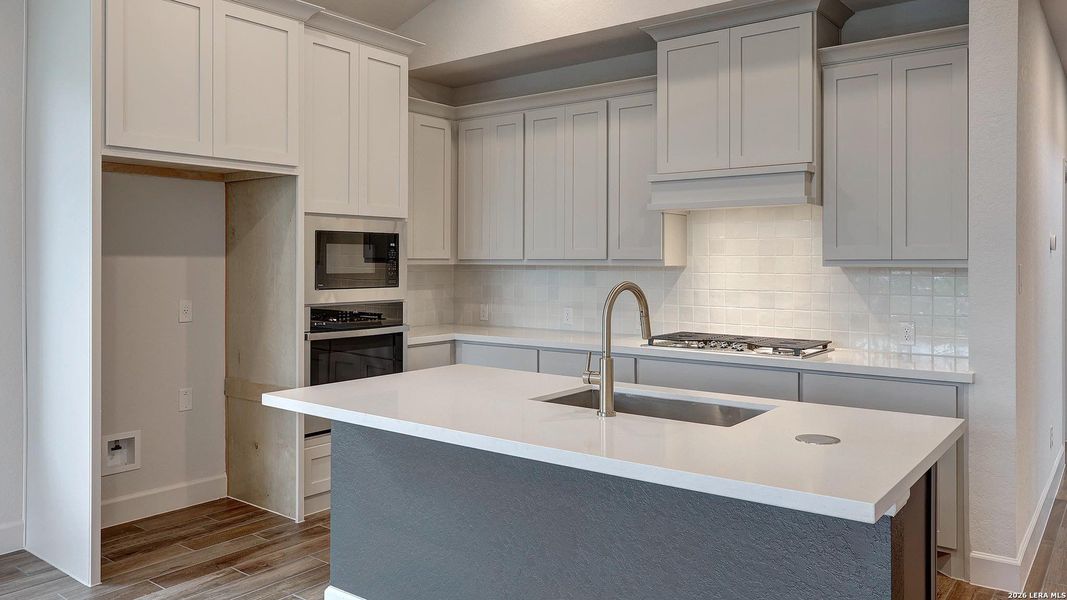 Furnished interior view inside a new home in Ladera, San Antonio (Image 9).