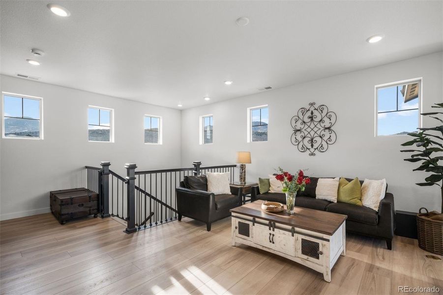 Furnished interior view inside a new home in Red Rocks Ranch, Morrison (Image 13).