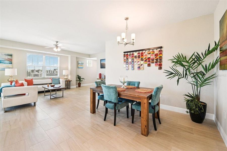 Furnished interior view inside a new home in , New Smyrna Beach (Image 4).