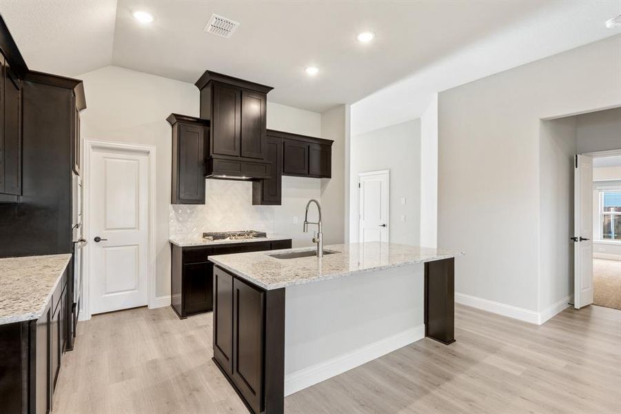 Furnished interior view inside a new home in Star Ranch Classic 50, Godley (Image 11).