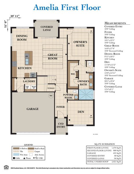 Amelia First Floor