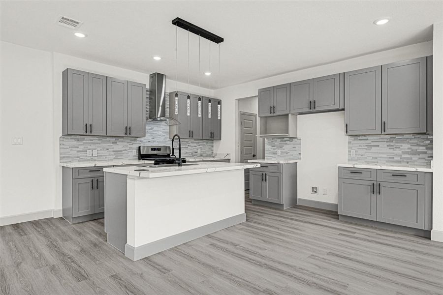 Furnished interior view inside a new home in , Houston (Image 12). Furnished interior view inside a new home in , Houston (Image 12).