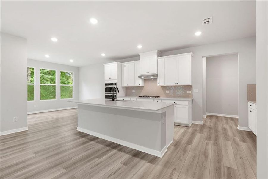 Furnished interior view inside a new home in Windsong Estates, McDonough (Image 6).