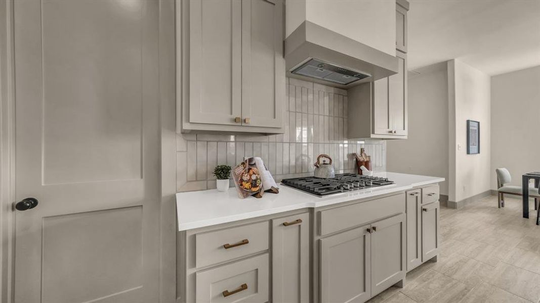 Furnished interior view inside a new home in , Aledo (Image 11).