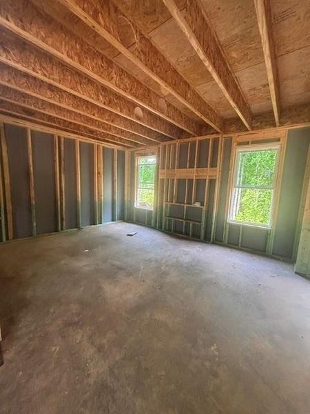 In-progress construction of a new home in Edenglen, Buford, GA (Image 52).