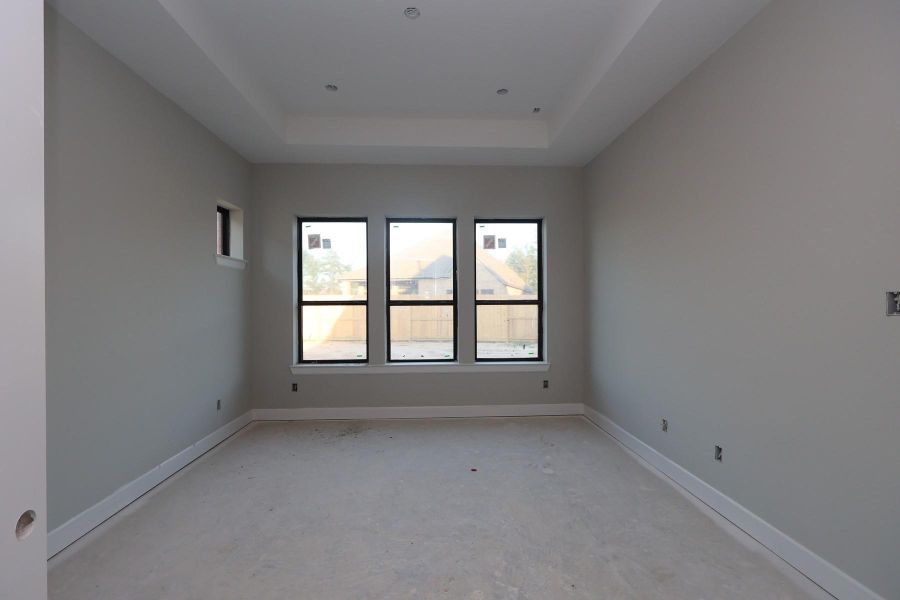 In-progress construction of a new home in The Highlands Encore - Tranquil Collection, Porter, TX (Image 4).