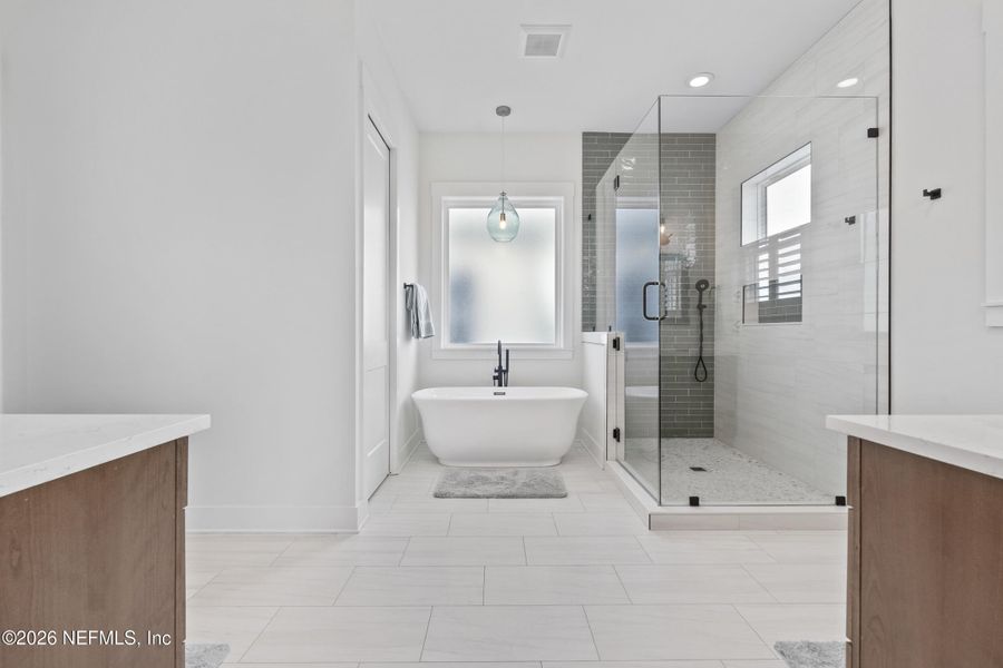 Furnished interior view inside a new home in , Fernandina Beach (Image 11).