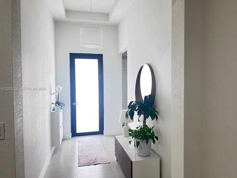 Furnished interior view inside a new home in , Miami (Image 6). Furnished interior view inside a new home in , Miami (Image 6).