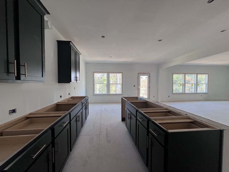 Kitchen Construction Progress