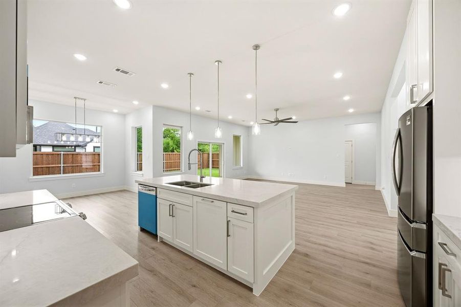 Furnished interior view inside a new home in , Tool (Image 13).