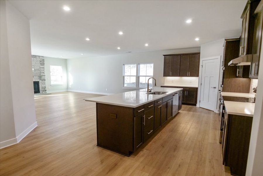 Furnished interior view inside a new home in Canterbrook Farms Ranches, Fountain Inn (Image 6). Furnished interior view inside a new home in Canterbrook Farms Ranches, Fountain Inn (Image 6).