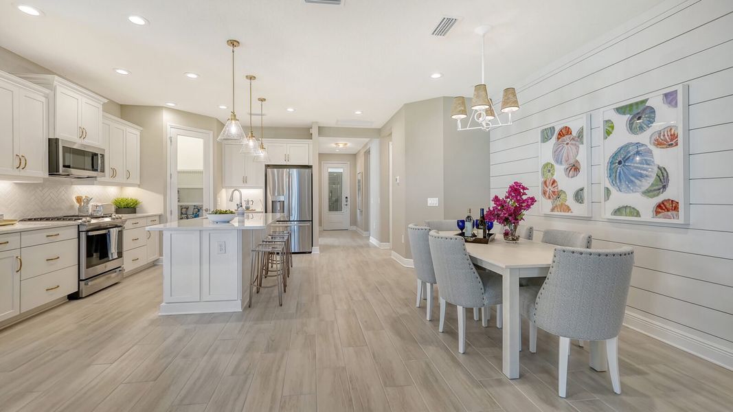 Representative furnished interior of a home built from the Tidewinds 2 by Neal Communities in Vistera of Venice, Venice (Image 14).