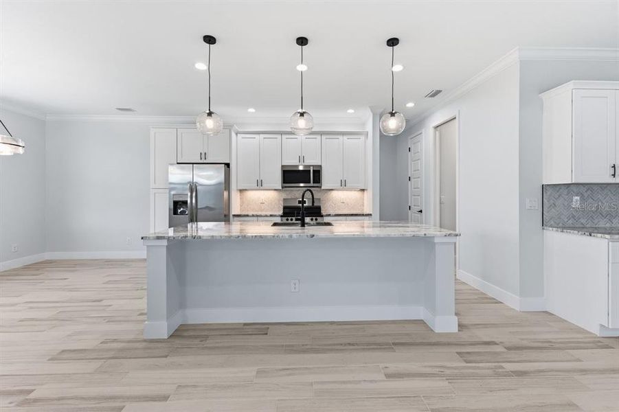Furnished interior view inside a new home in , Englewood (Image 6).