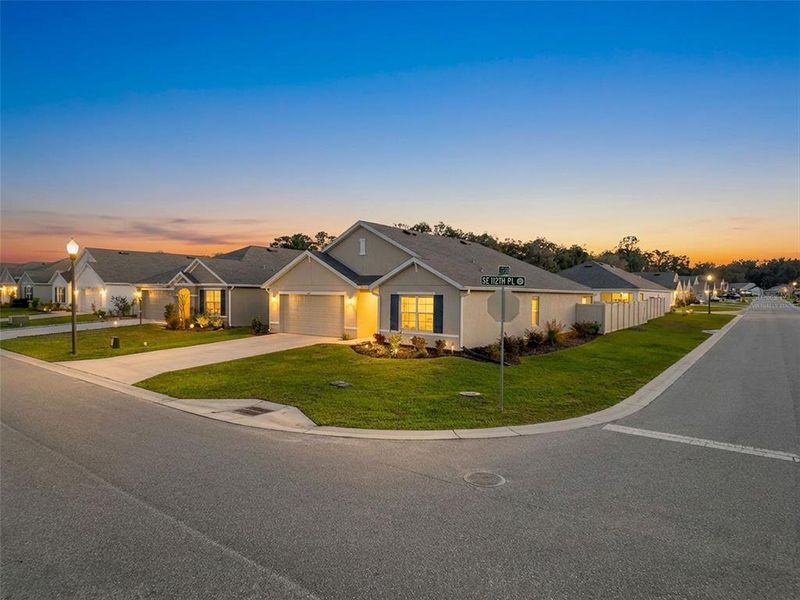 Front exterior of a new home in , Belleview, FL, highlighting curb appeal (Image 25). Front exterior of a new home in , Belleview, FL, highlighting curb appeal (Image 25).