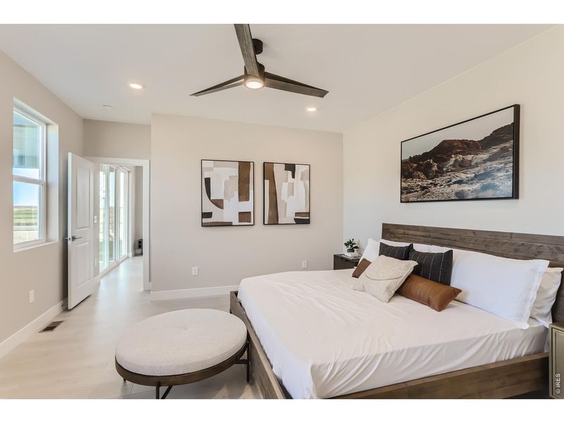 Furnished interior view inside a new home in Country Club Reserve, Fort Collins (Image 9).