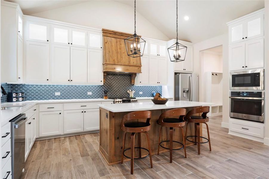 Furnished interior view inside a new home in Lincoln Pointe, Van Alstyne (Image 12).