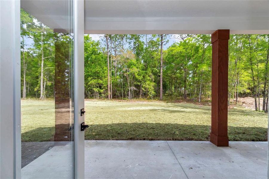 Exterior details and patio area of a home in , Ocala (Image 29).