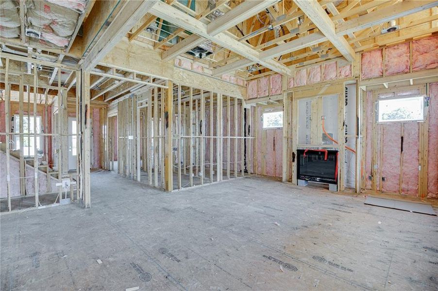 In-progress construction of a new home in , Jefferson, GA (Image 11).