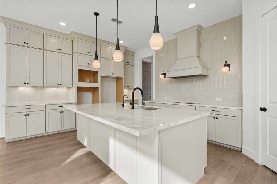 Furnished interior view inside a new home in Bridgeland 45', 50', 70', Cypress (Image 7).