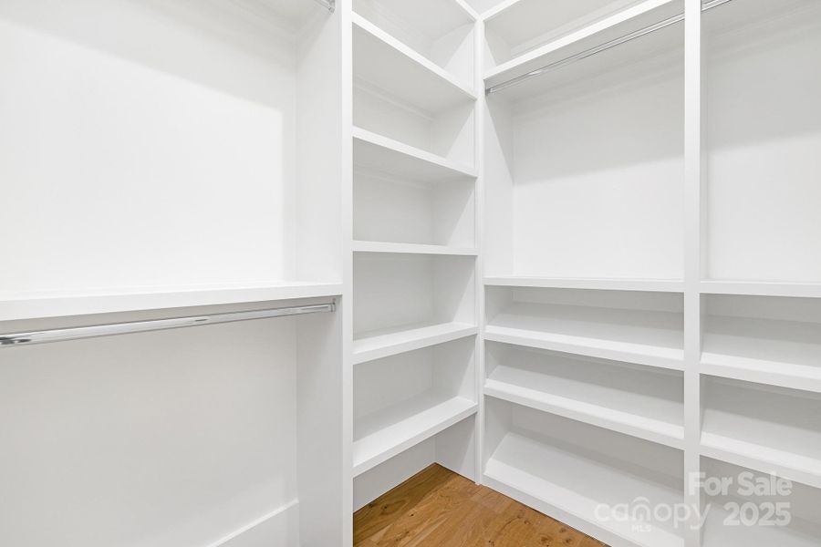 1 of 2 master closets 1 of 2 master closets