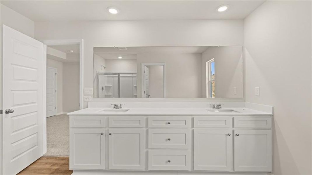 Furnished interior view inside a new home in Brookland Commons, Monroe (Image 10).