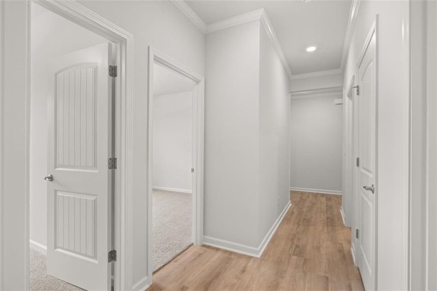 Spacious, unfurnished interior of a new home in Fairway 17 at Mirror Lake, Villa Rica (Image 14). Spacious, unfurnished interior of a new home in Fairway 17 at Mirror Lake, Villa Rica (Image 14).