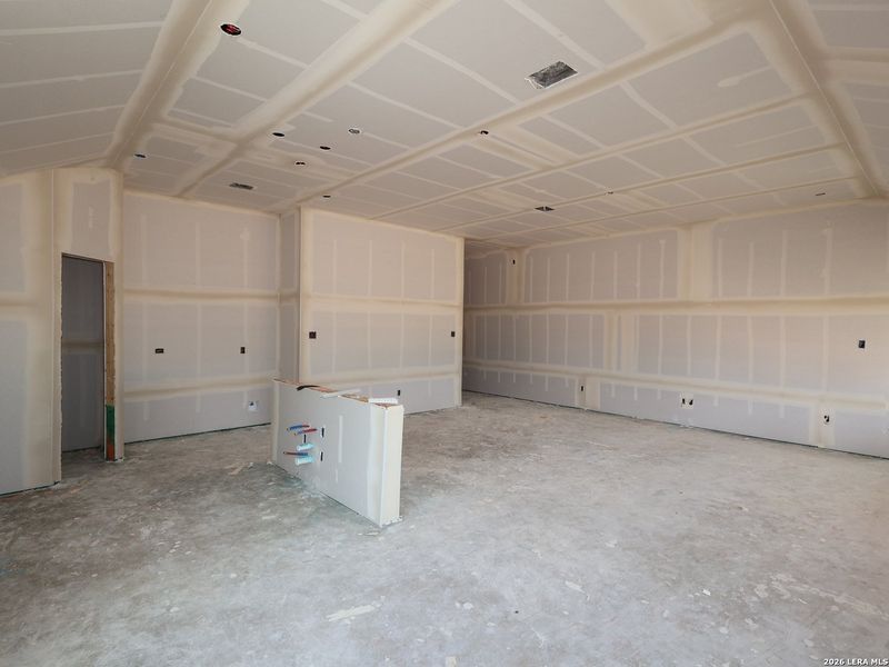 In-progress construction of a new home in Hickory Ridge, Elmendorf, TX (Image 26).